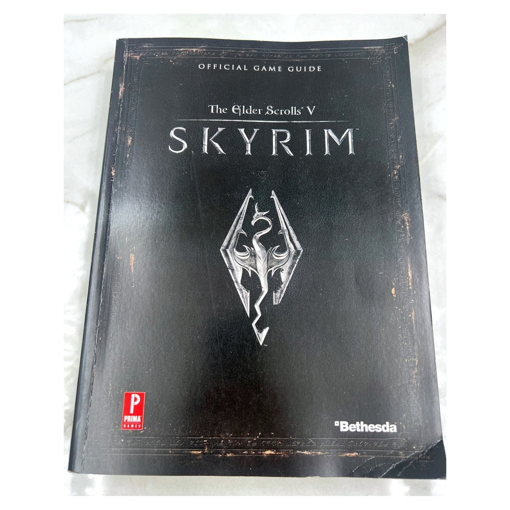 The Elder Scrolls V Skyrim Official Game Guide Prima Games Paperback 2011